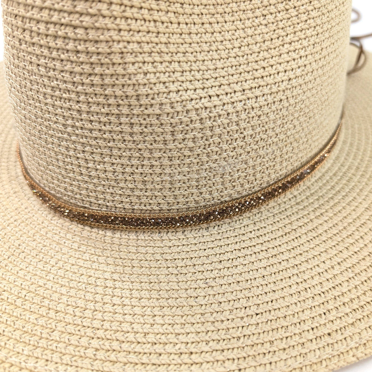 BLACK GINGER LUNA - GLITTERY BAND HAT ACCESSORY Asuste