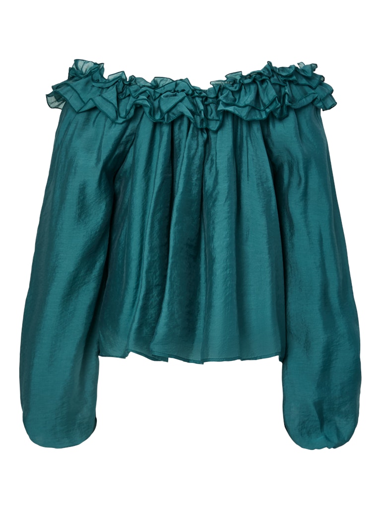 YASVALLO LS TOP S. Off shoulder pusero