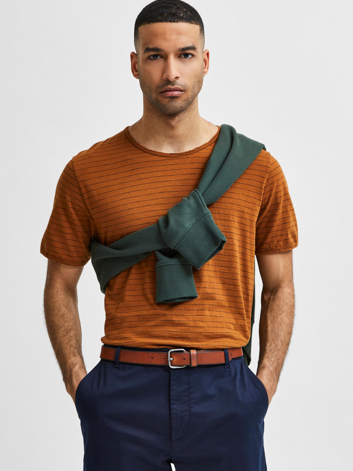 SLHHENRY LEATHER BELT B NOOS Vyö