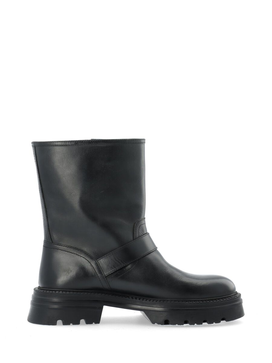BIAMELLA PULL ON BUCKLE BOOT SMOOTH LEATHER Kengät