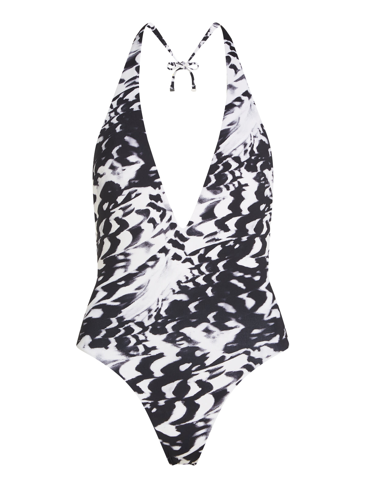 CALVIN KLEIN PLUNGE NECKLINE ONE PIECE Uimapuku