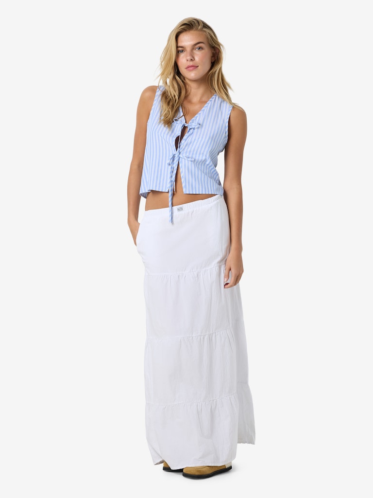 NMFREJA POPELINE MAXI SKIRT Maksihame
