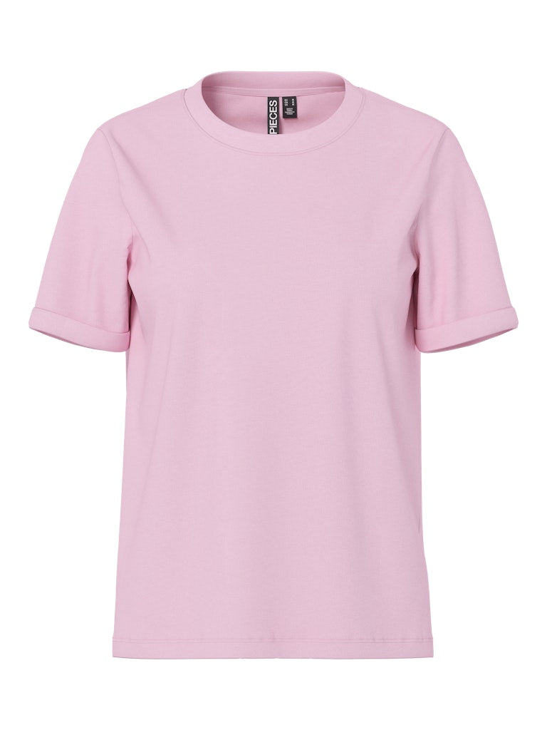 PCRIA SS FOLD UP SOLID TEE NOOS T-paita