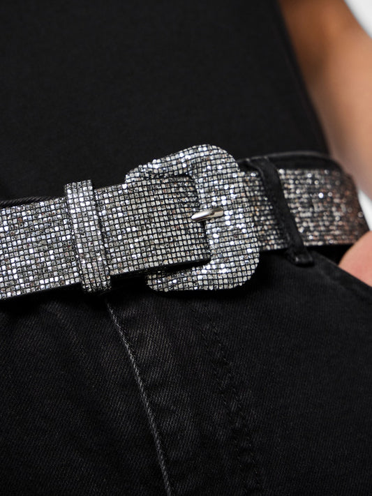 PCRIMMI GLITTER WAIST BELT Vyö