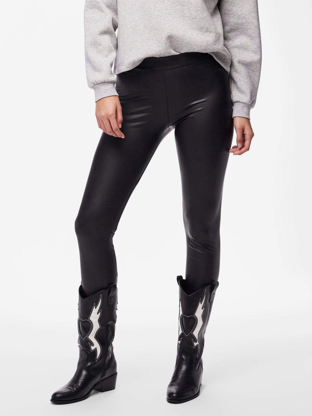 PCNEW SHINY FLEECE LEGGINGS NOOS Legginsit