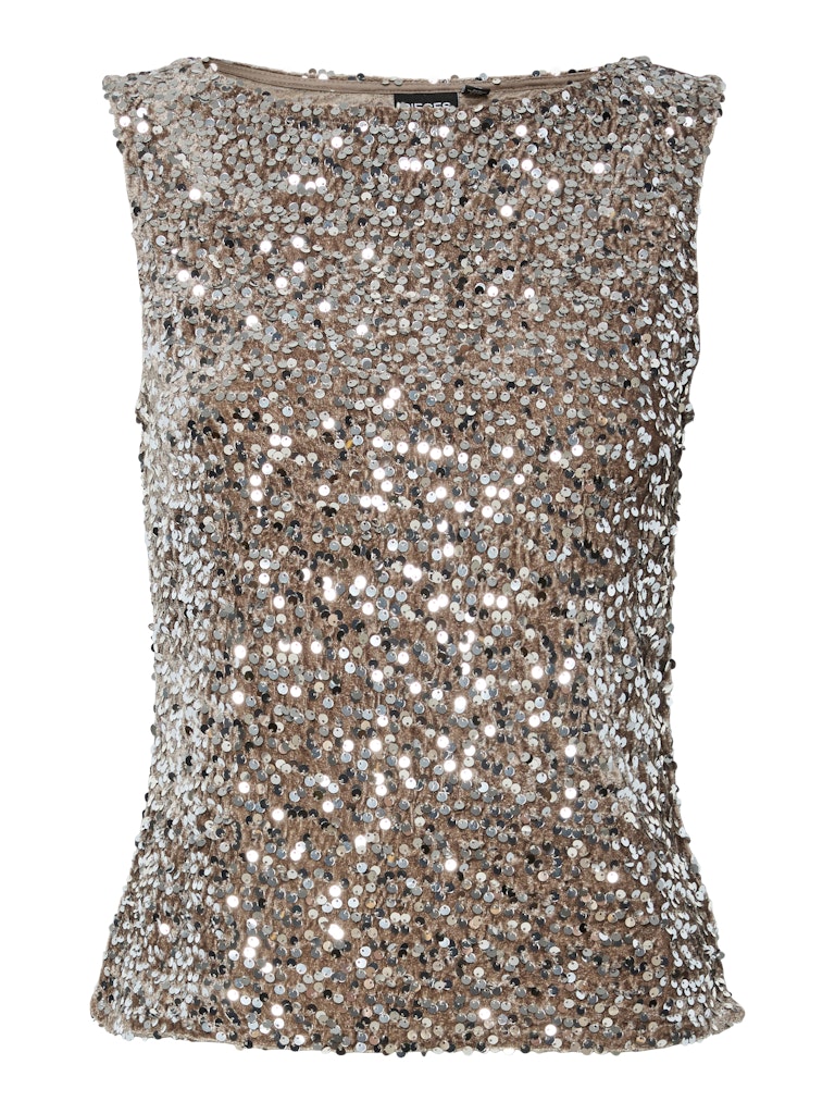 PCKAM TANK TOP JRS BC Paljettitoppi