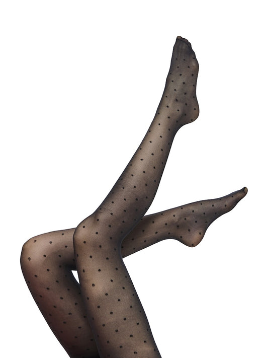 PCNEW NIKOLINE 20DEN DOT TIGHTS NOOS Sukkahousut