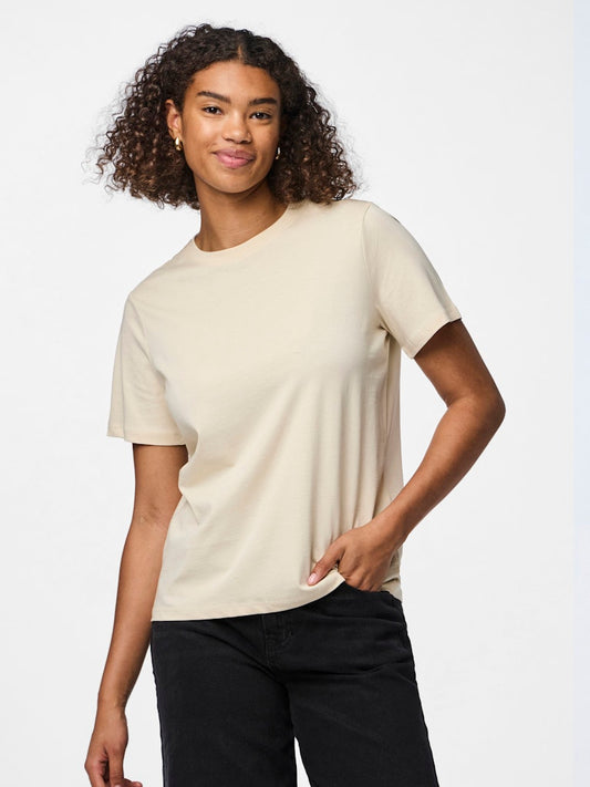 PCRIA SS SOLID TEE NOOS BC T-paita