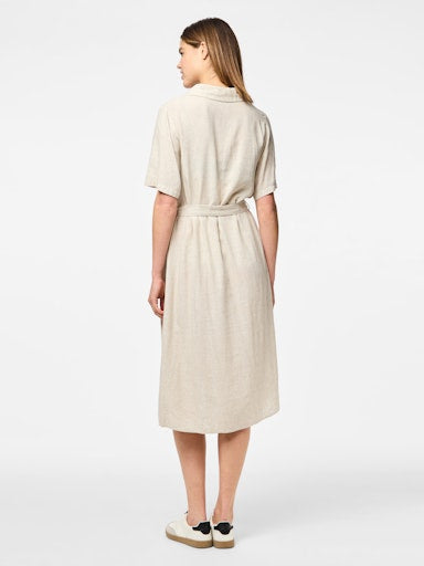 PCPIA2/4 MIDI SHIRT DRESSWVN NOOS Paitamekko