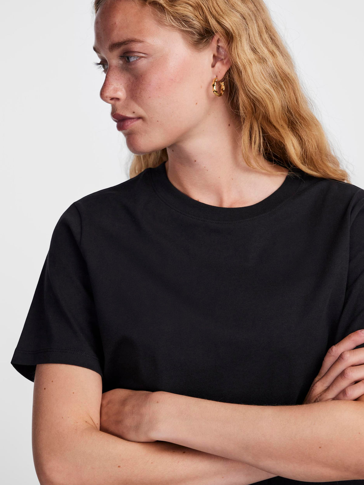 PCRIA SS SOLID TEE NOOS BC T-paita