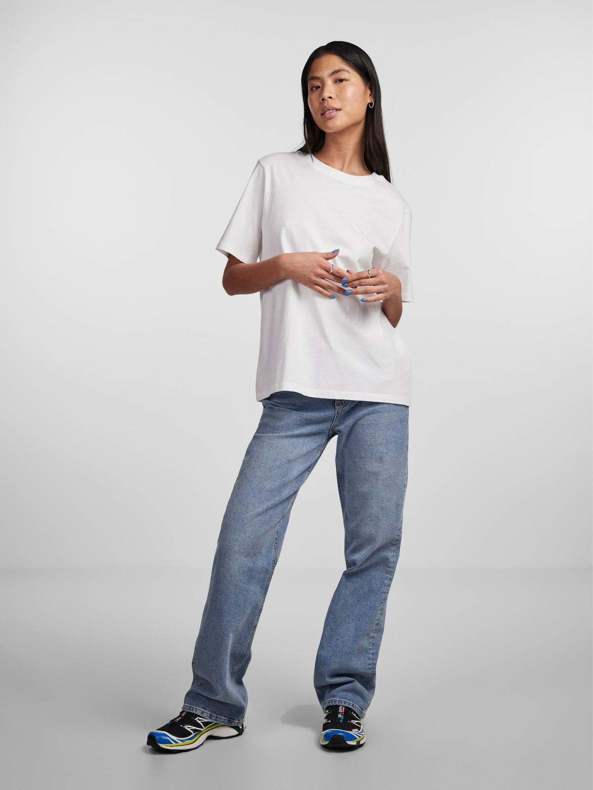 PCRIA SS SOLID TEE NOOS BC T-paita