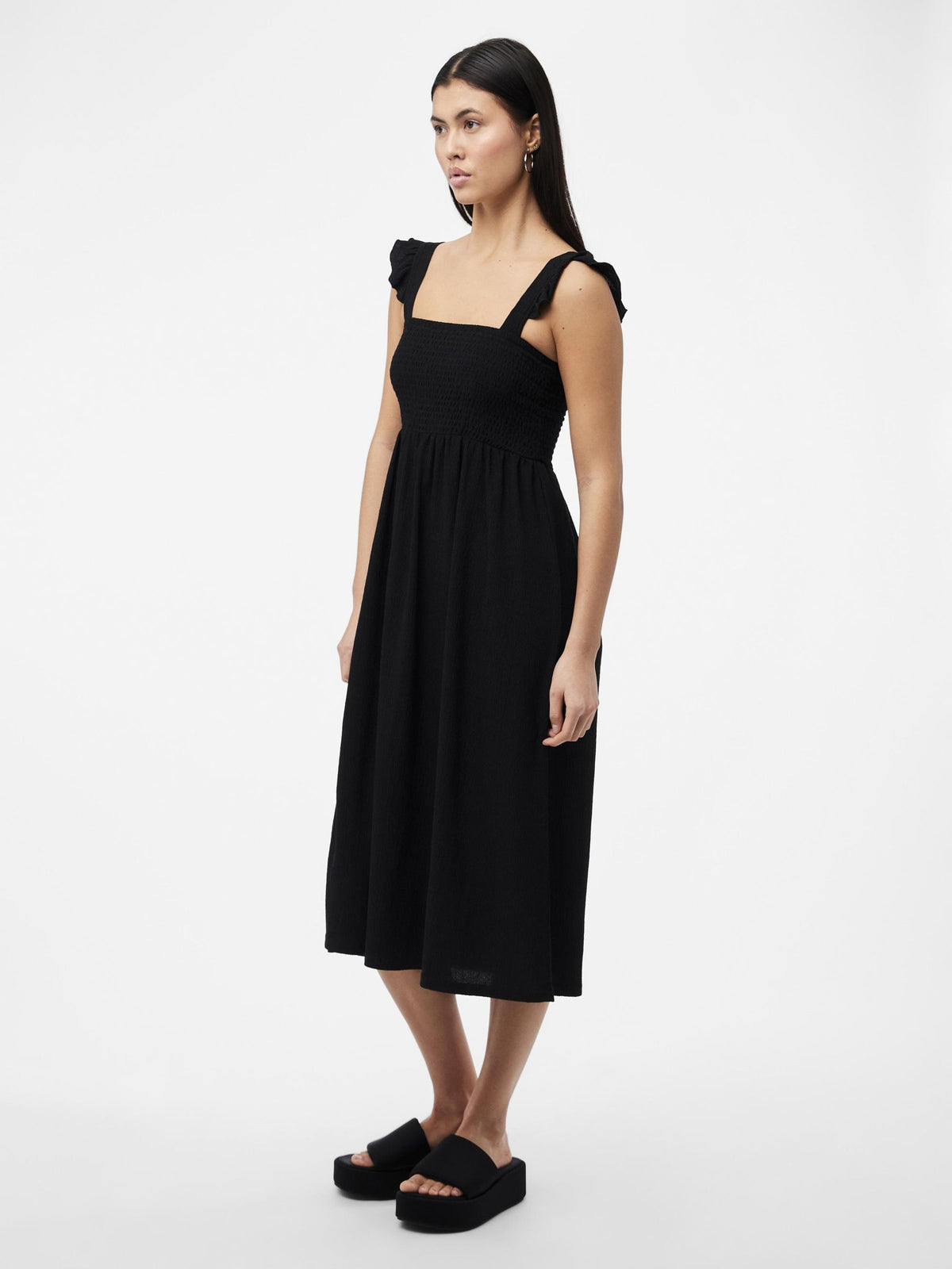 PCLUNA SMOCK STRAP DRESS SA BC Mekko