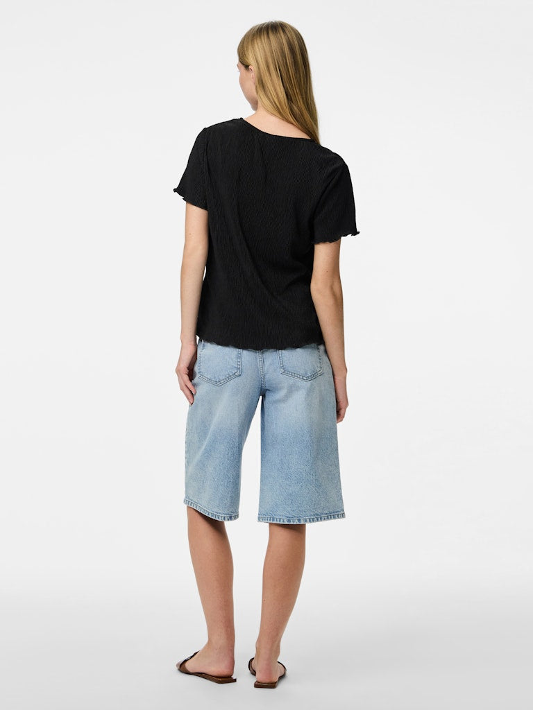 PCFLORA SS O-NECK TOP JRS BC Pusero
