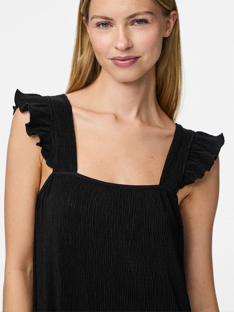 PCFLORA STRAP FLOUNCE DRESS Mekko