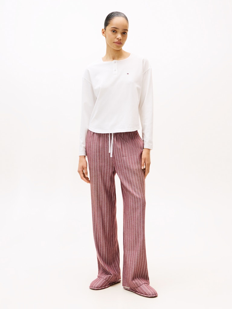 TJW GIFT LS TEE FLNL SET W.SLIPPERS Lahjasetti