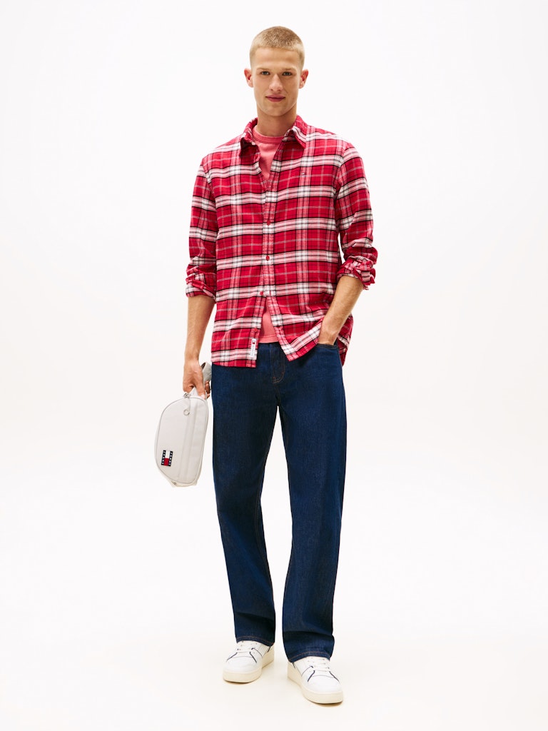 TJM REG FLANNEL CHECK SHIRT EXT Flanellipaita