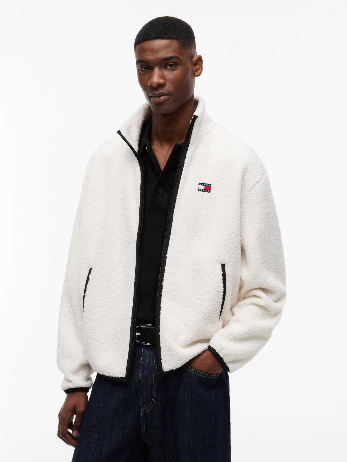 TJM RLX BADGE ZIP-THRU TEDDY EXT Teddytakki