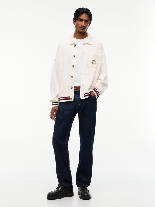 TJM RLX CABLE KNITTED CARDIGAN Neuletakki