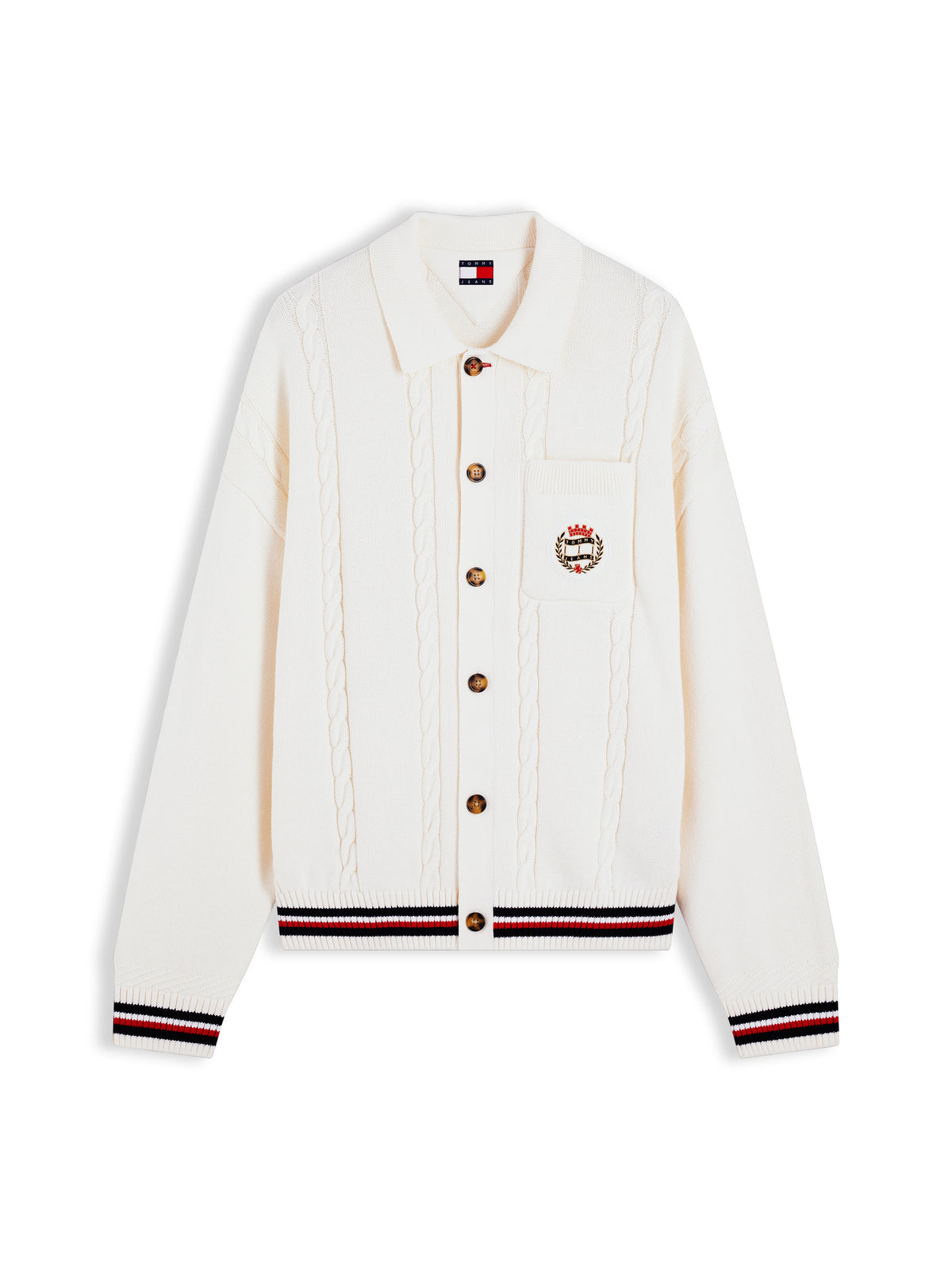 TJM RLX CABLE KNITTED CARDIGAN Neuletakki