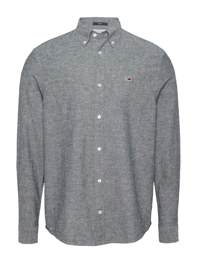 TJM REG LINEN BLEND Kauluspaita