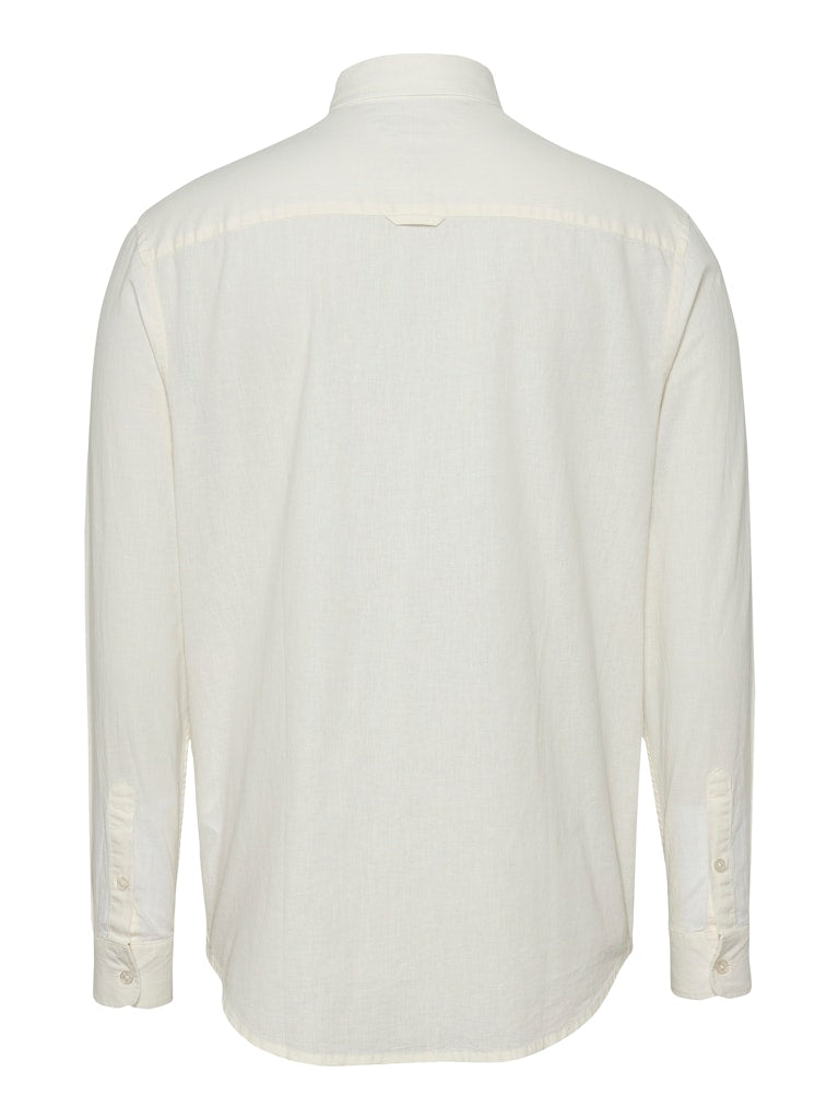 TJM REG LINEN BLEND Kauluspaita