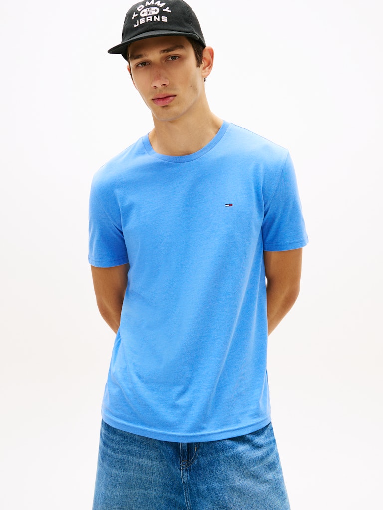 TJM XSLIM JASPE HTR TEE EXT T-Paita