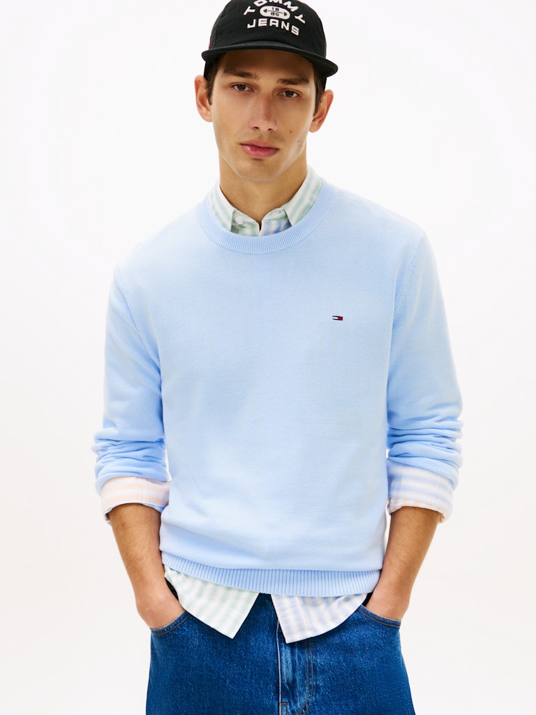 TJM SLIM ESS LIGHT SWEATER EXT Neulepusero