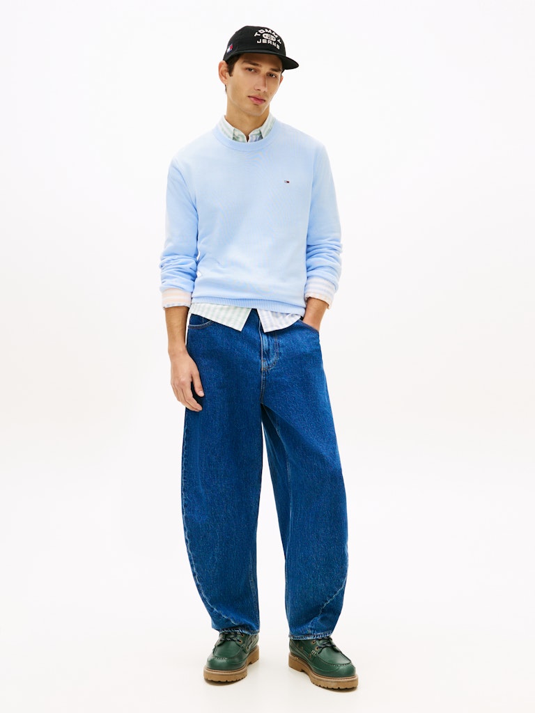 TJM SLIM ESS LIGHT SWEATER EXT Neulepusero
