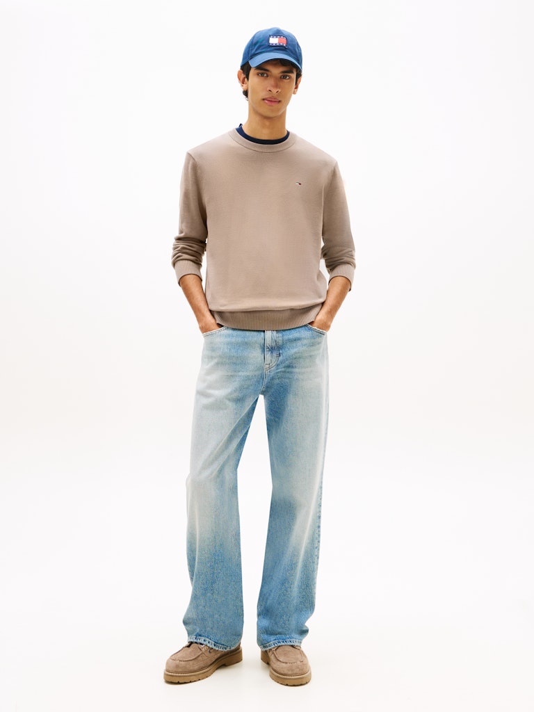 TJM SLIM ESS LIGHT SWEATER EXT Neulepusero