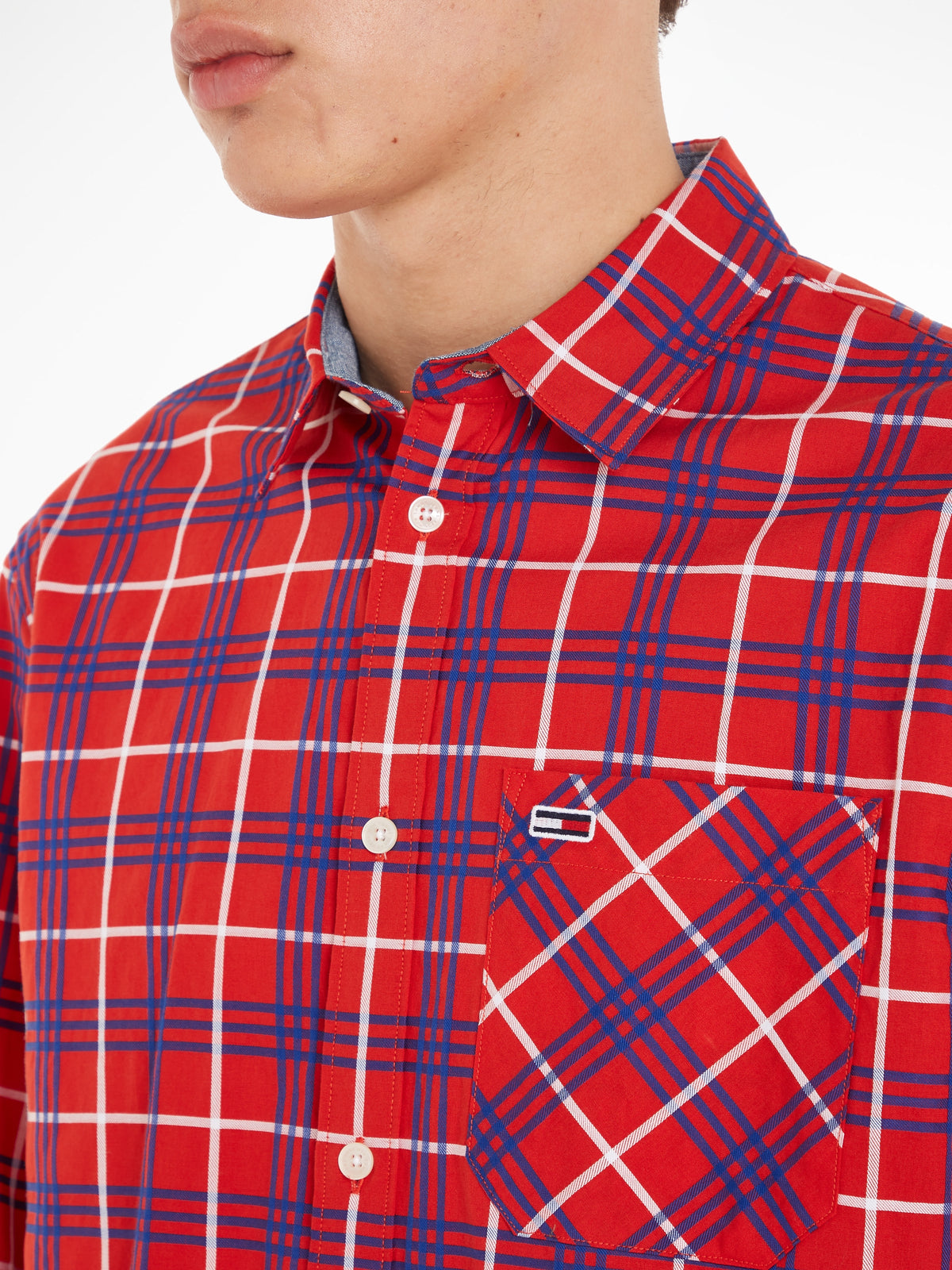 TJM CLSC SMALL CHECK SHIRT Paitapusero