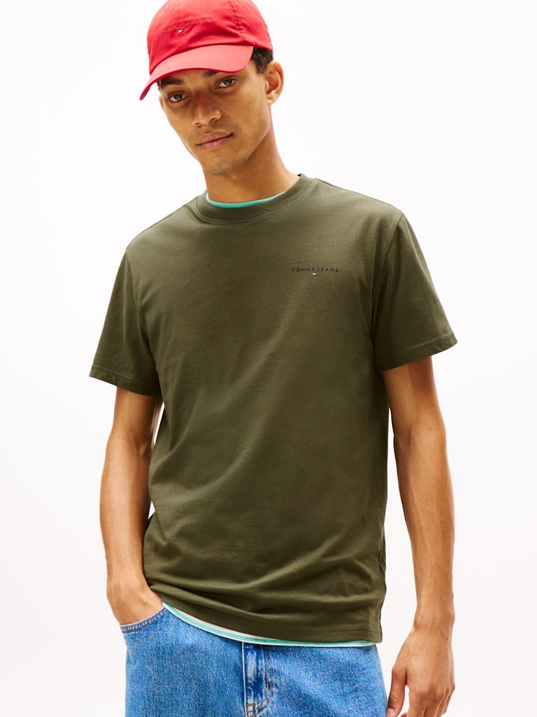 TJM SLIM LINEAR CHEST TEE EXT T-paita