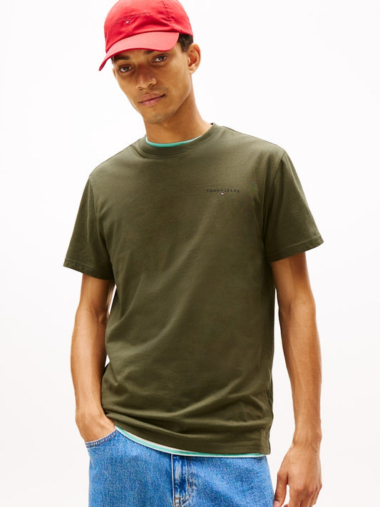 TJM SLIM LINEAR CHEST TEE EXT T-paita