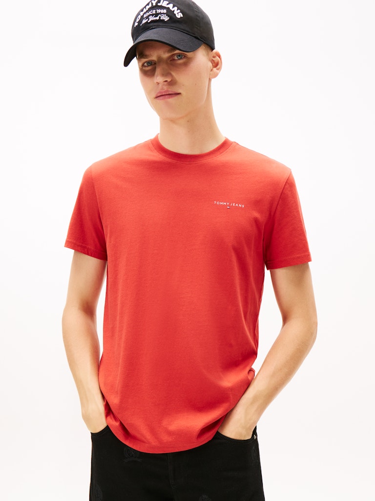TJM SLIM LINEAR CHEST TEE EXT T-paita