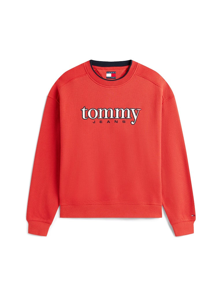 TJM 90S TEXTURE GRAPHIC CREW Collegepaita