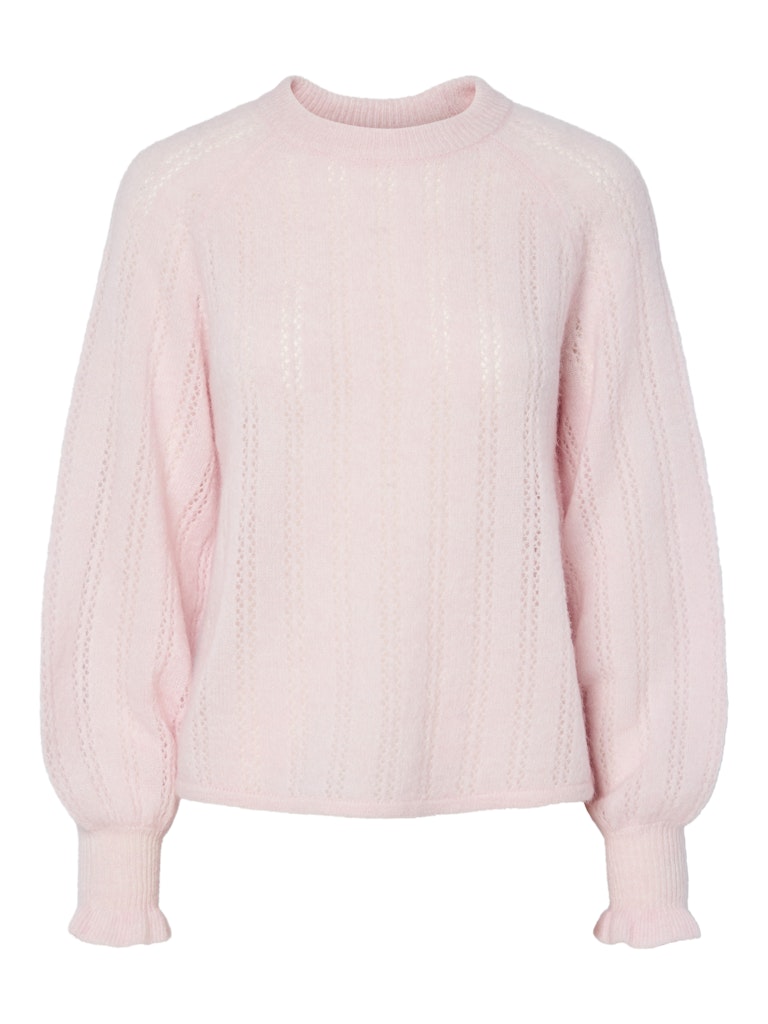 YASORIMA LS WOOL BLEND KNIT PULLOVER Neulepaita