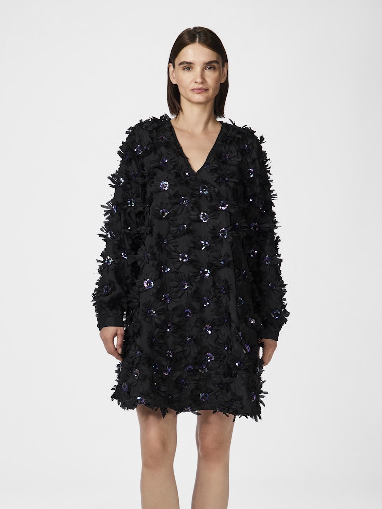 YASABELONE LS V-NECK DRESS-SHOW Mekko