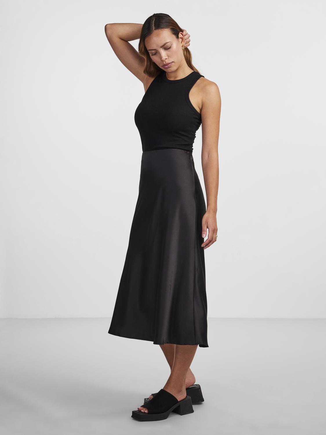 YASPELLA HW MIDI SKIRT Hame