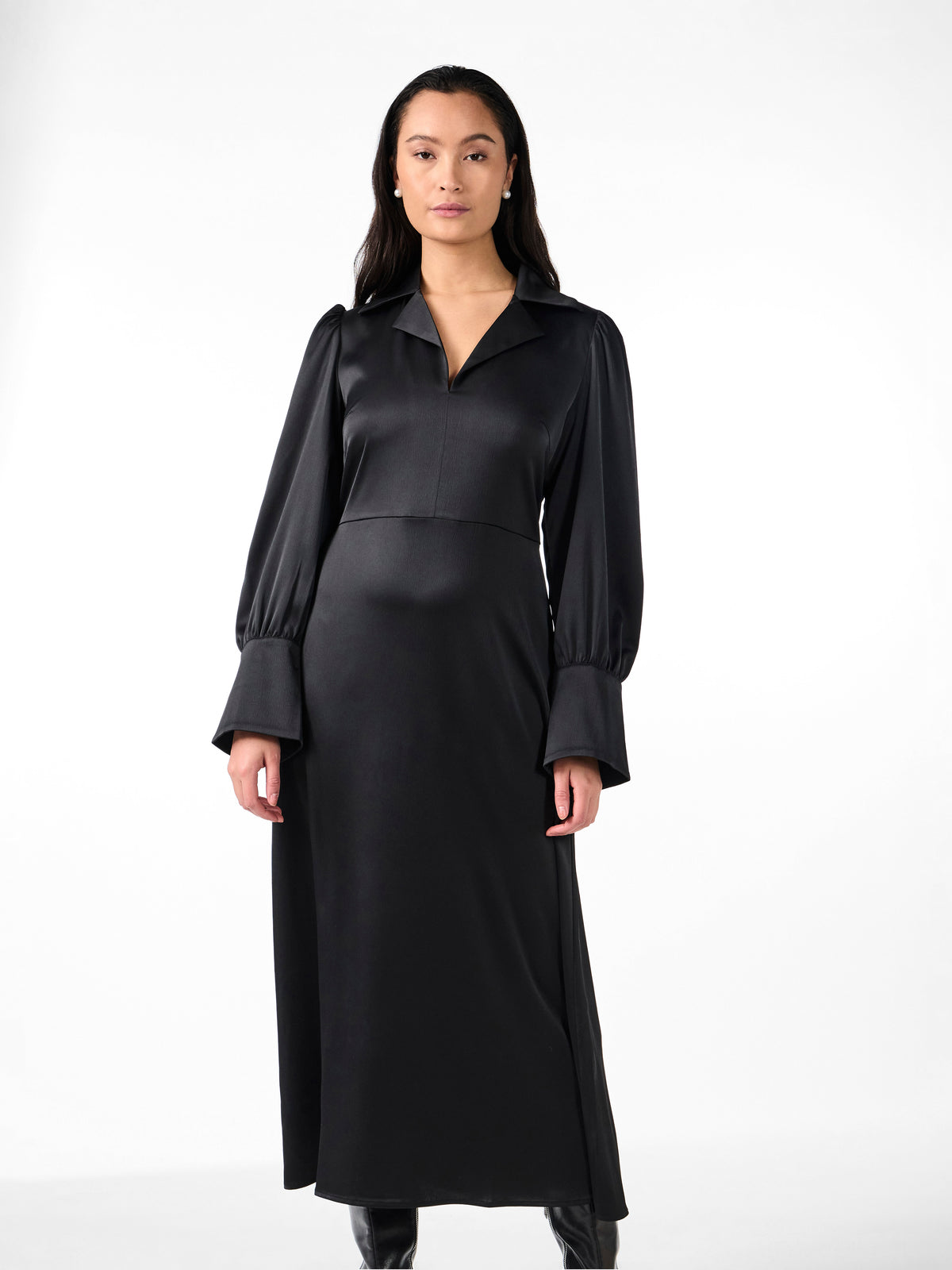 YASPELLA LS LONG SHIRT DRESS S.NOOS Mekko