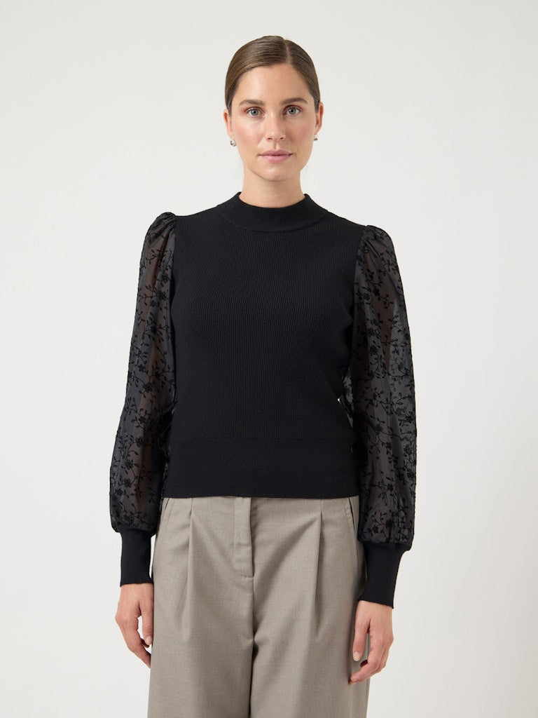 YASDOTME LS KNIT PULLOVER S. NOOS Neule