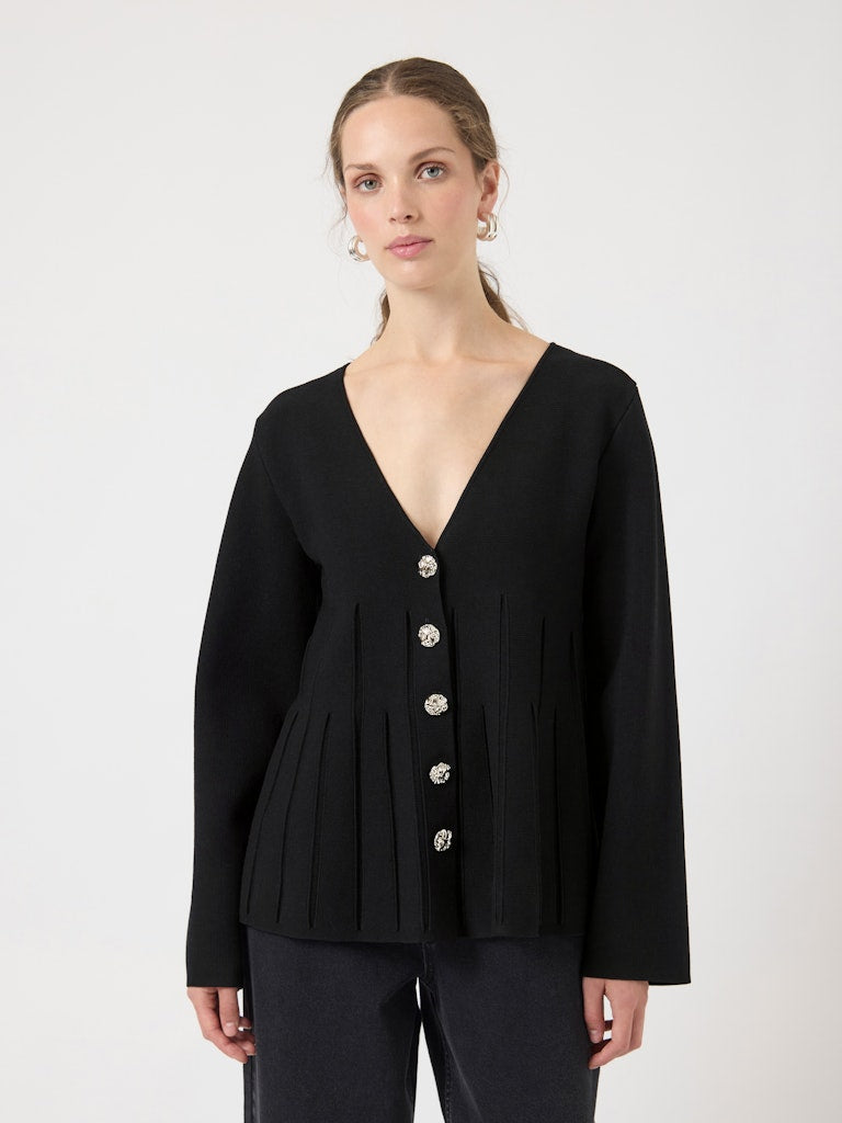 YASMIKLA LS KNIT CARDIGAN S. NOOS Neuletakki