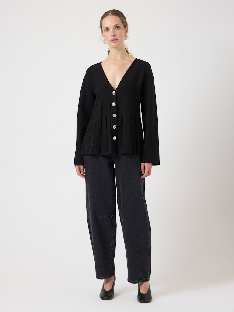 YASMIKLA LS KNIT CARDIGAN S. NOOS Neuletakki