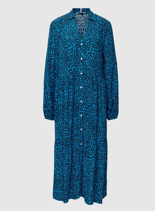 TJW ANIMAL PRINT MIDI DRESS Mekko